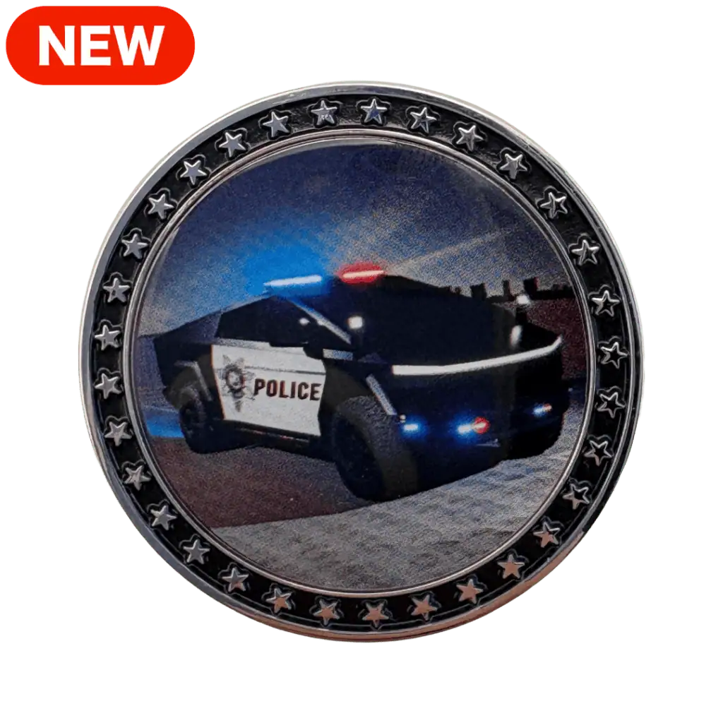 LVMPD Tesla Cybertruck Challenge Coin