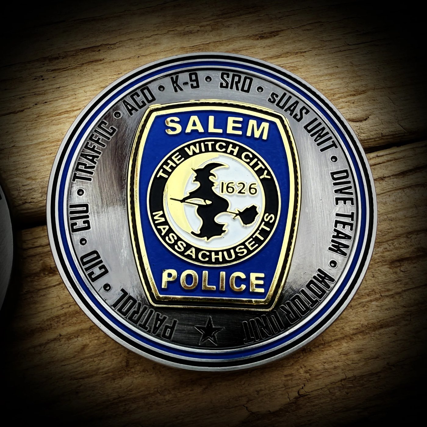 Witch City Challenge Coin